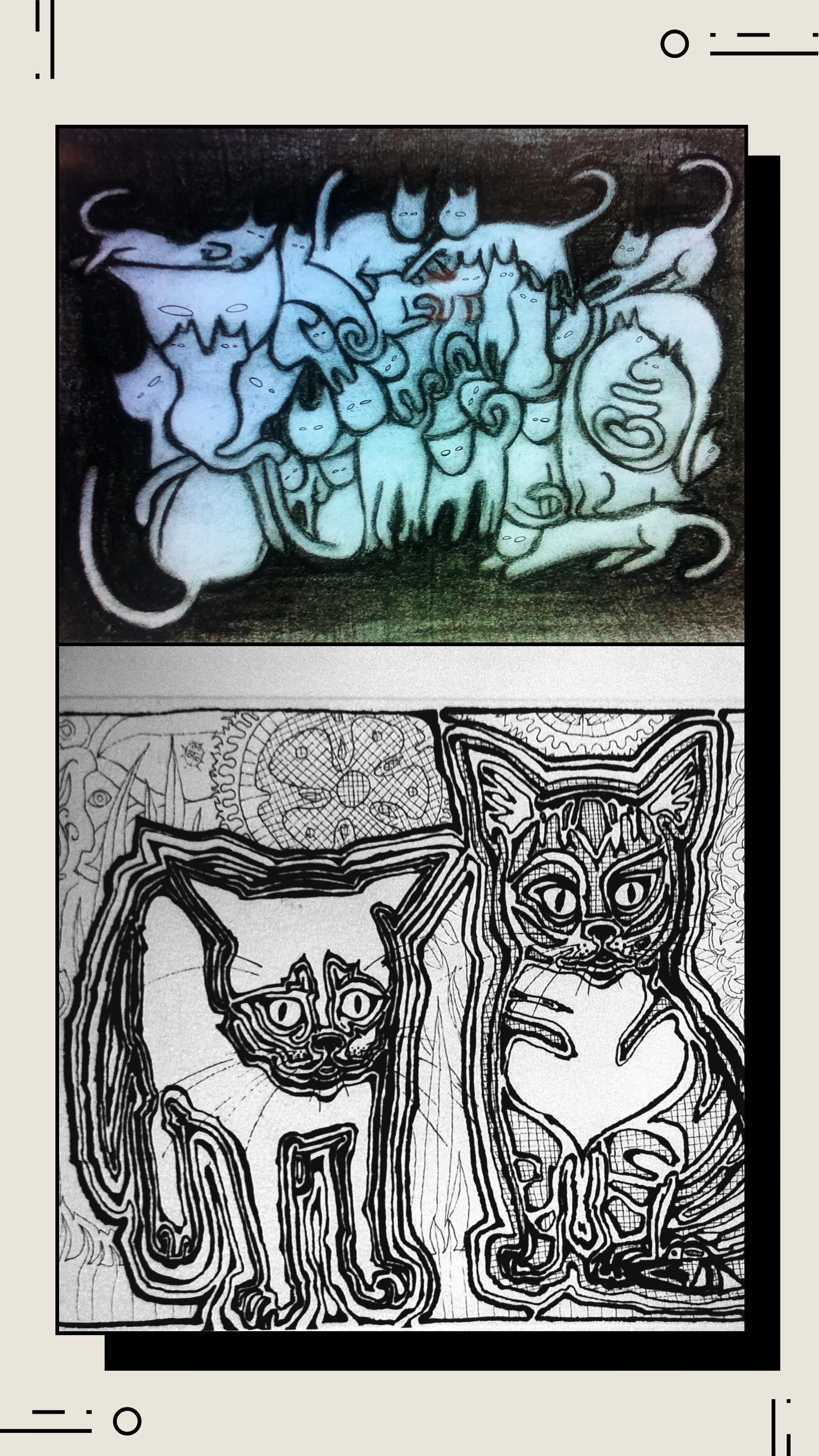 Handdrawn illustrations